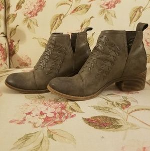 Grey Booties Perfect for Fall